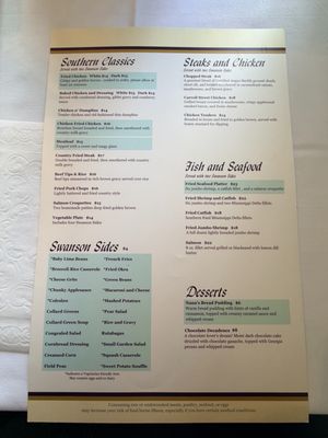 Menu photo 1 The Swanson Perry, GA Menu photo 1 The Swanson Perry, GA