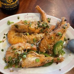 Salt and pepper shrimp Salt and pepper shrimp