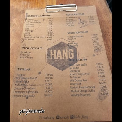 Menu photo 3 Hang Roasting Coffee & Breakfast Istanbul, 34