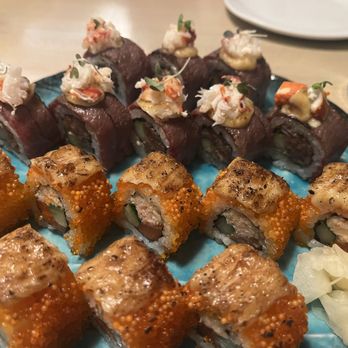 Miku - Miku roll and surf and turf roll - Japanese Near Me - Vancouver, British Columbia Miku - Miku roll and surf and turf roll - Japanese Near Me - Vancouver, British Columbia