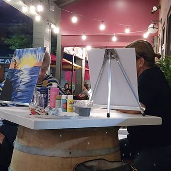 Grapes Wine Bar - Sip & Paint - Wine Bars Near Me - Annapolis, Maryland