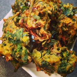 Nosh Food Truck and Catering Company - Spinach pakoras