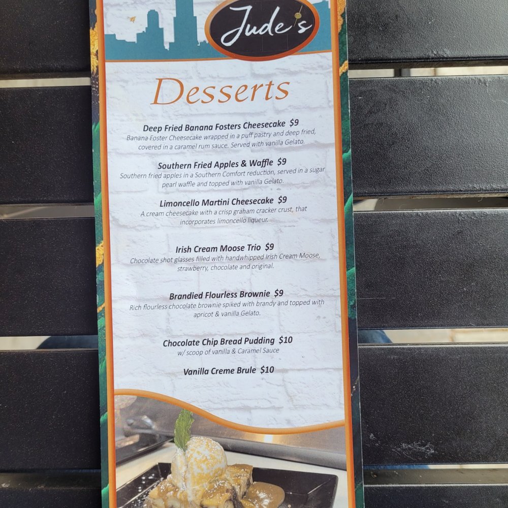Jude’s - Desserts - Cocktail Bars Near Me - Crystal Lake, Illinois Jude’s - Desserts - Cocktail Bars Near Me - Crystal Lake, Illinois