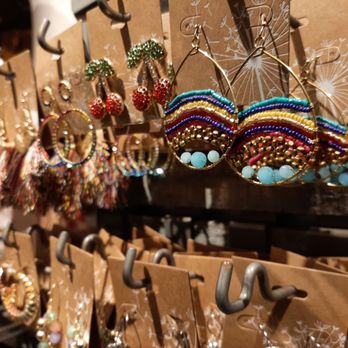 Cracker Barrel Old Country Store - Colorful earrings - American Near Me - Rockwall, Texas