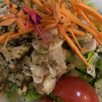 Cafe Pesto Hilo Bay - Mushroom Poke: Delicious mushroom forward salad - Pizza Near Me - Hilo, Hawaii Cafe Pesto Hilo Bay - Mushroom Poke: Delicious mushroom forward salad - Pizza Near Me - Hilo, Hawaii