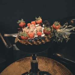 Samah Hookah Lounge - Pineapple heads are available at Samah