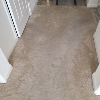 Easy Clean Carpet - Before cleaning-foyer high traffic pattern. - Carpet Cleaning Near Me - Citrus Heights, California