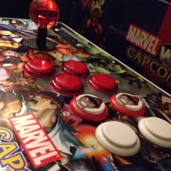 World 8 - Custom color buttons and ball tops. Not to mention graphic buttons like M.Bison there - Videos & Video Game Rental Near Me - Los Angeles, California