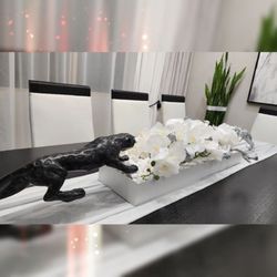 Alina Martirosyan - Dream Big Realty Group - Jungle white orchid table centerpiece!