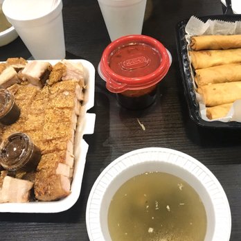 Chung Wang BBQ - Crispy pork and fried Deep Fried Spring Rolls - Barbeque Near Me - Katy, Texas Chung Wang BBQ - Crispy pork and fried Deep Fried Spring Rolls - Barbeque Near Me - Katy, Texas