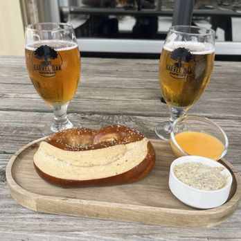 Barrel Oak Winery & Brewery - Bavarian Pretzel $16 - Wineries Near Me - Delaplane, Virginia Barrel Oak Winery & Brewery - Bavarian Pretzel $16 - Wineries Near Me - Delaplane, Virginia