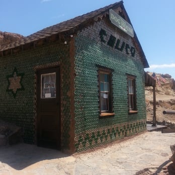 Calico Ghost Town - House built out of old wine bottles. - Parks Near Me - Yermo, California Calico Ghost Town - House built out of old wine bottles. - Parks Near Me - Yermo, California