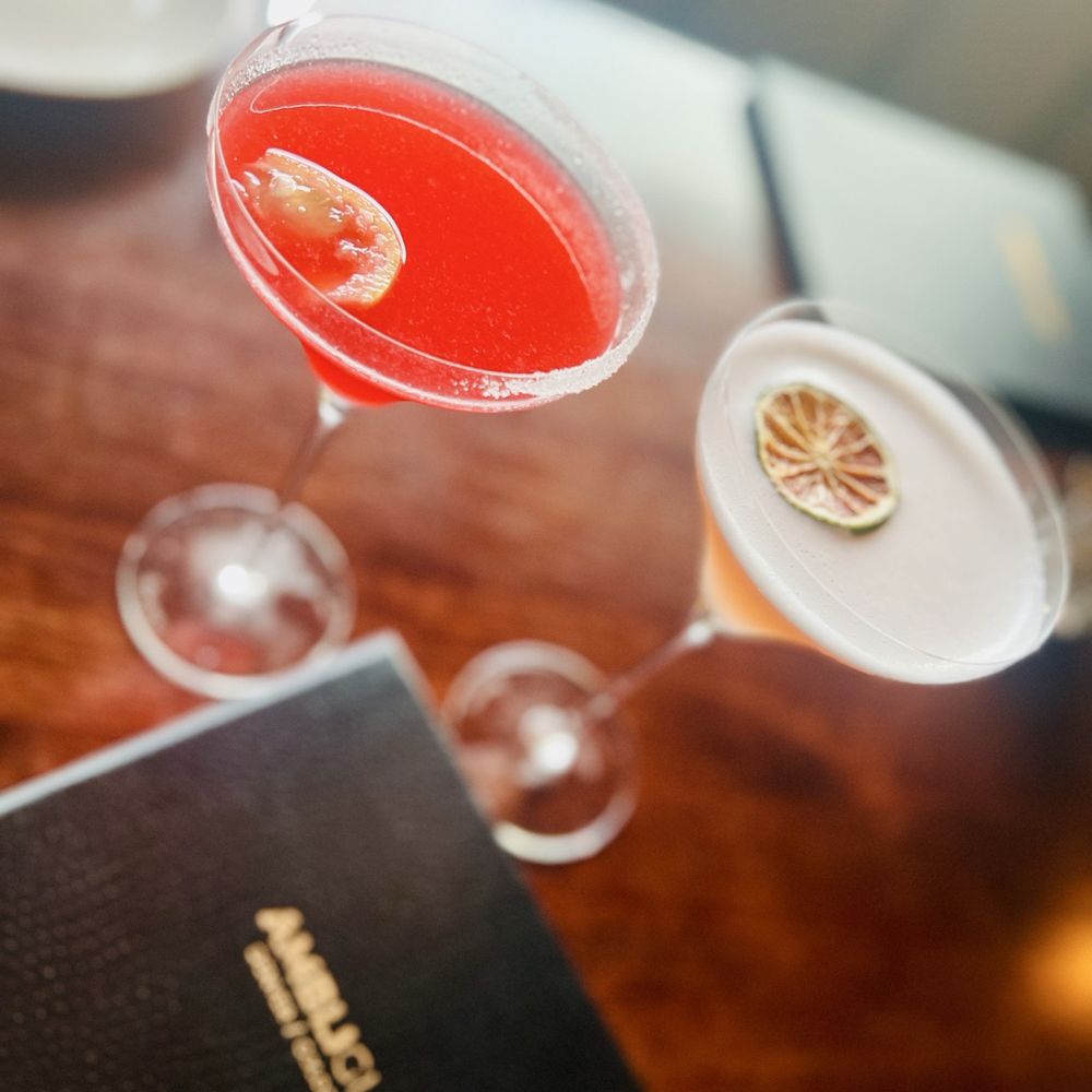 Ambli Global Cuisine - DTC - These cocktails are love letters. The raspberry lemon drop and the lychee margarita martini will leave you smiling ear to ear. - Tapas/Small Plates Near Me - Denver, Colorado Ambli Global Cuisine - DTC - These cocktails are love letters. The raspberry lemon drop and the lychee margarita martini will leave you smiling ear to ear. - Tapas/Small Plates Near Me - Denver, Colorado