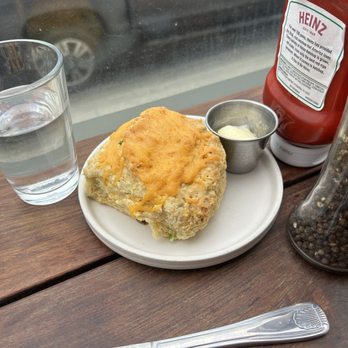 OB Surf Lodge - Jalapeño biscuit - Breakfast & Brunch Near Me - San Diego, California OB Surf Lodge - Jalapeño biscuit - Breakfast & Brunch Near Me - San Diego, California