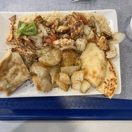 Chicken Kabob Plate Chicken Kabob Plate
