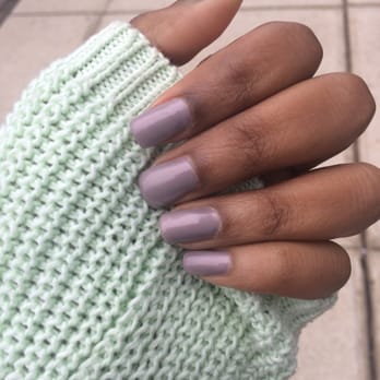 White Star Nail Salon - Cindy is great! These are my natural nails with UV gel overlay. - Nail Salons Near Me - Newark, New Jersey