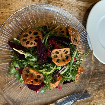 Eques - Beet and lotus salad - Breakfast & Brunch Near Me - Bellevue, Washington