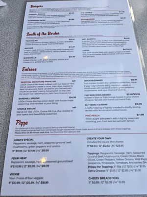 Menu photo 2 SandHill Marshall, MI