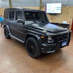 G63 with PPF with Ceramic coating.