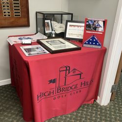 High Bridge Hills Golf Club - Military dedicated table.