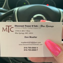 Discount Toner & Ink - Contact information.