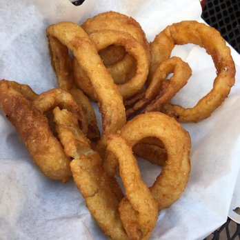 Ty's Burger House - Beer Battered Onion Rings! (Omg, so yum!) - Burgers Near Me - Oceanside, California