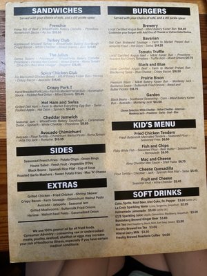 Menu photo 8 Free State Brewing Company Lawrence, KS Menu photo 8 Free State Brewing Company Lawrence, KS