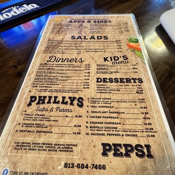Bloomingdale Pizza - Menu as of July 2025 - Pizza Near Me - Valrico, Florida