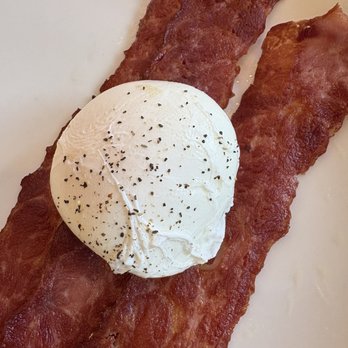 Half & Half - Turkey bacon and a poached egg - Sandwiches Near Me - Reading, Massachusetts