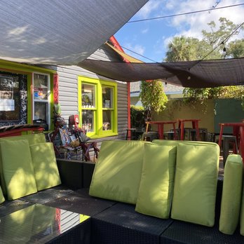 BirdRock Taco Shack - Deck seating - Tacos Near Me - Bradenton, Florida BirdRock Taco Shack - Deck seating - Tacos Near Me - Bradenton, Florida