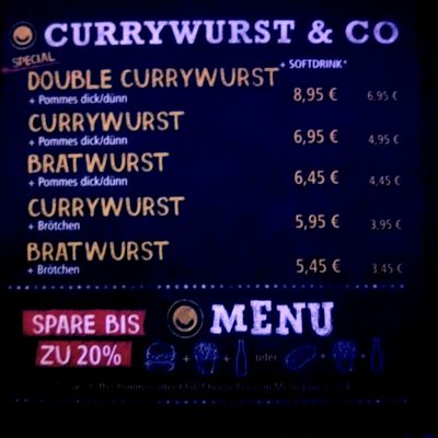 Menu photo 1 Pommesfreunde Hamburg, HH