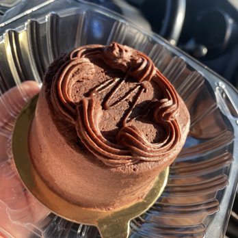 Bye Bye Sugar Bakery - a chocolate frosted cake - Desserts Near Me - Lake Forest, California