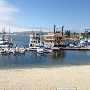 Bahia Resort Hotel - Via from our balcony. Marina view suite. - San Diego, CA