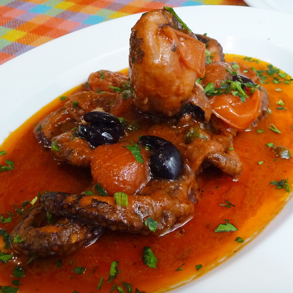 Hosteria Toledo - Whole octopus - so tender like butter - Italian Near Me - Naples, NA Hosteria Toledo - Whole octopus - so tender like butter - Italian Near Me - Naples, NA