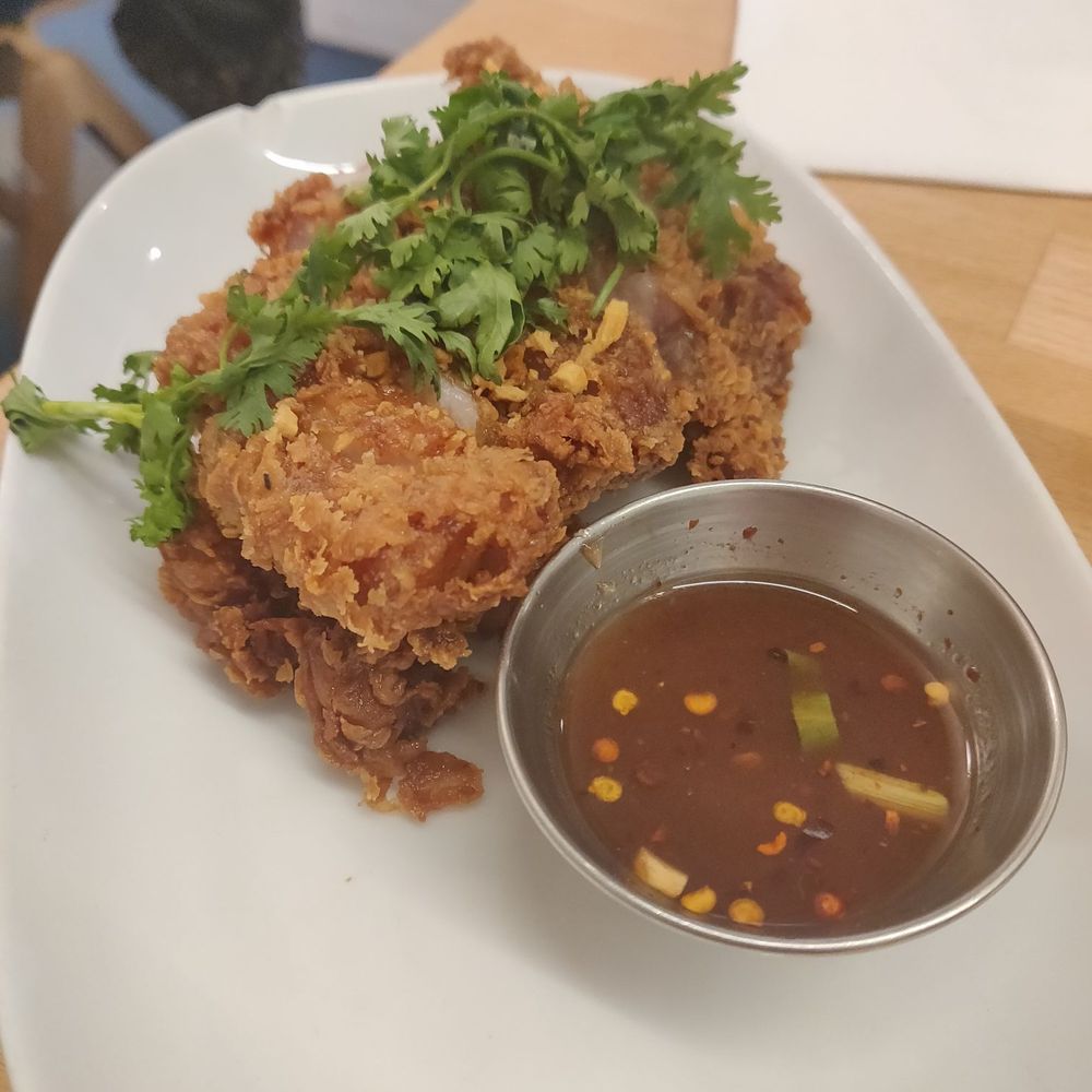 Kin Kao Thai Kitchen - Crispy pork belly - Thai Near Me - Vancouver, British Columbia