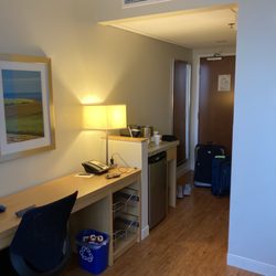 The Holman Grand Hotel - Fridge and coffee Machine.