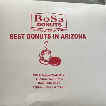 BoSa Donuts - Location - Donuts Near Me - Tucson, Arizona BoSa Donuts - Location - Donuts Near Me - Tucson, Arizona