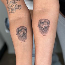 My doggys portrait tobi