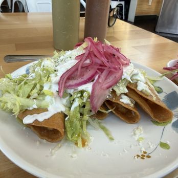 Tacos Con Todo - Tacos dorados 4 Taquitos De Papa - Mexican Near Me - Downey, California