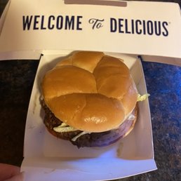 Single butter burger Single butter burger