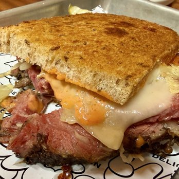 Mish Delicatessen - 1/2 Pastrami Reuben - Delis Near Me - Los Angeles, California