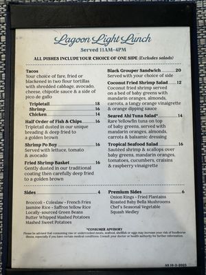 Menu photo 8 Deep Lagoon Seafood and Oyster House Osprey, FL Menu photo 8 Deep Lagoon Seafood and Oyster House Osprey, FL