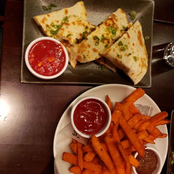 The Sweet Sap - Bulgogi Quesadilla and sweet sap fries with maple bacon sauce - New American Near Me - Flushing, New York The Sweet Sap - Bulgogi Quesadilla and sweet sap fries with maple bacon sauce - New American Near Me - Flushing, New York