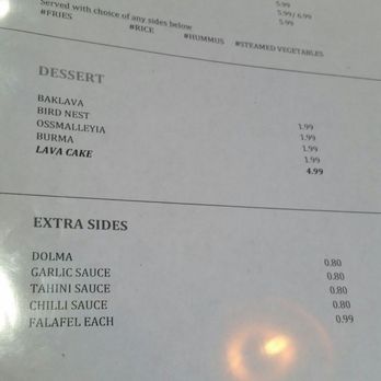Mazaya Cafe - Menu 3 - Mediterranean Near Me - Albuquerque, New Mexico