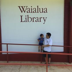 Hawaii State Public Library System - Waialua Library - Front of library