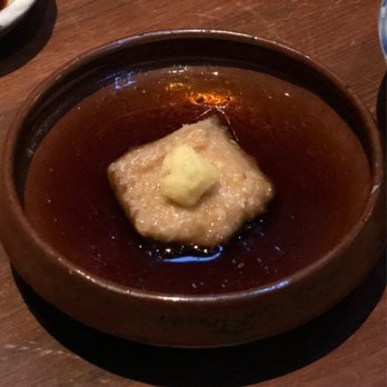 Rintaro - Age dashi gomadofu - sesame tofu - Izakaya Near Me - San Francisco, California Rintaro - Age dashi gomadofu - sesame tofu - Izakaya Near Me - San Francisco, California