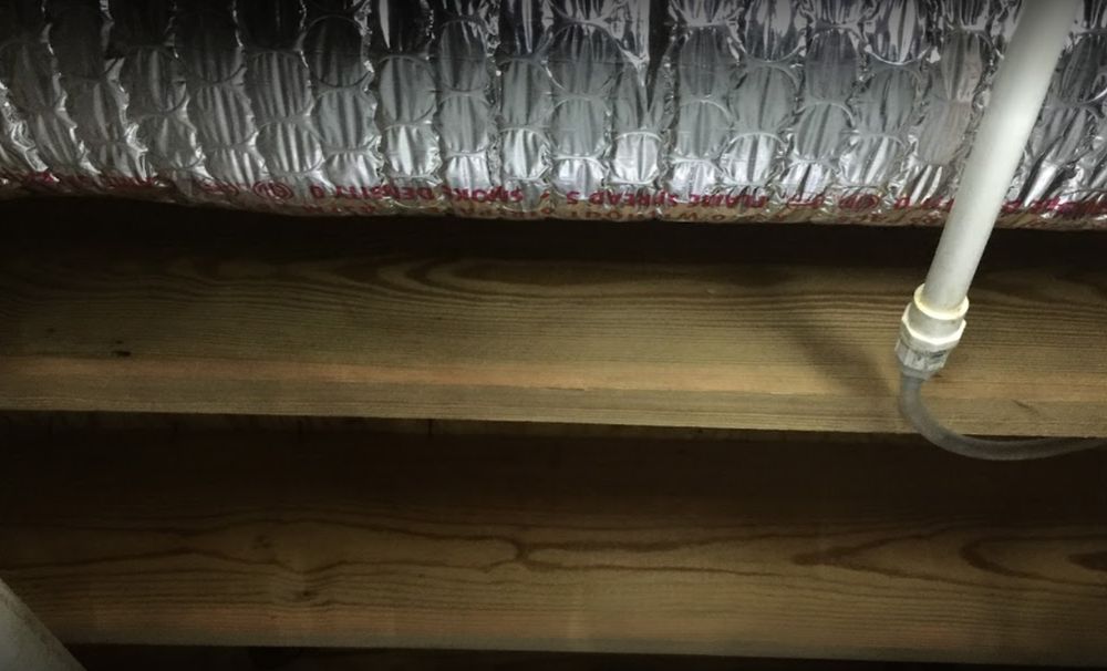 Slide of Crawl Space Ninja of Raleigh West