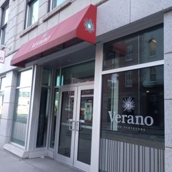Verano Food Purveyors - Front of the restaurant.