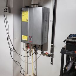 Our New Tankless Rinnai