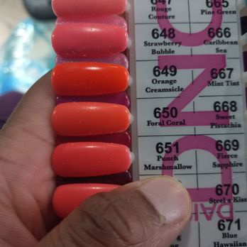 Hawaii Nails & Spa - Pre birthday color has been chosen!!! #651, Punch Marshmallow :) - Day Spas Near Me - Vacaville, California